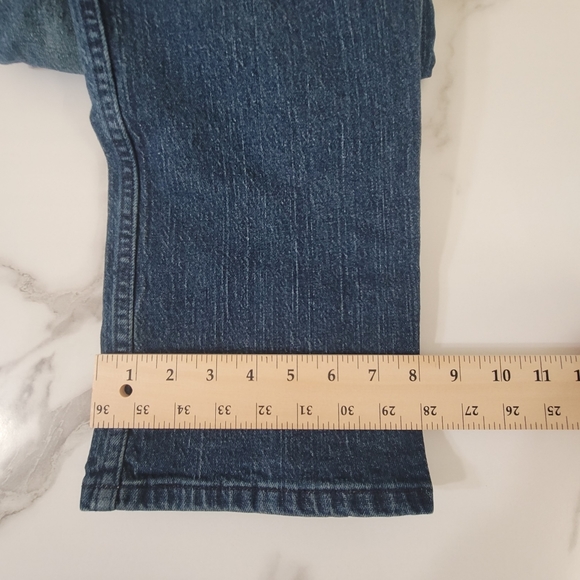 G George Jeans Mens Size 38 x 32 Athletic Distressed Denim Stretch Medium Wash - Picture 7 of 16